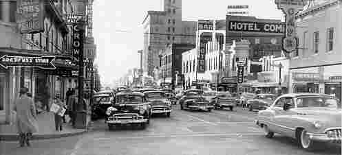 Old Photo of Central Avenue