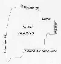 Map of Near Heights Boundaries