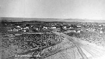 1883 Photo of Albuquerque