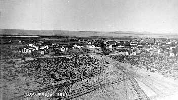 1883 Photo of Albuquerque