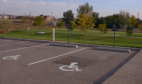Photo of Hanicapped Parking Space