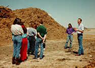 Photo of People at the Soil Amendment Facility